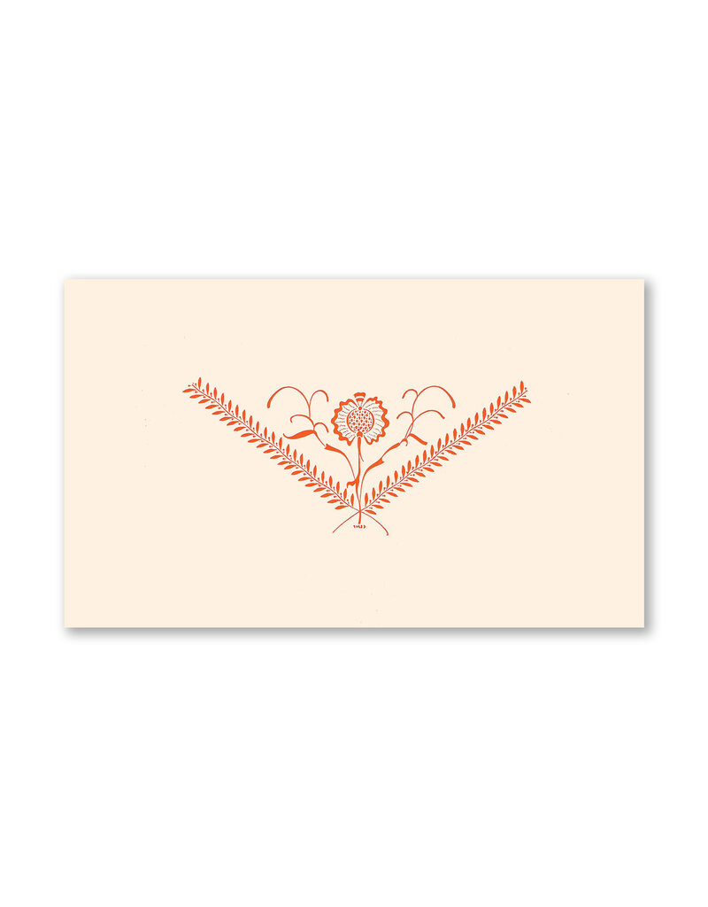 Sprigs, Leaves, & Flowers Correspondence Cards