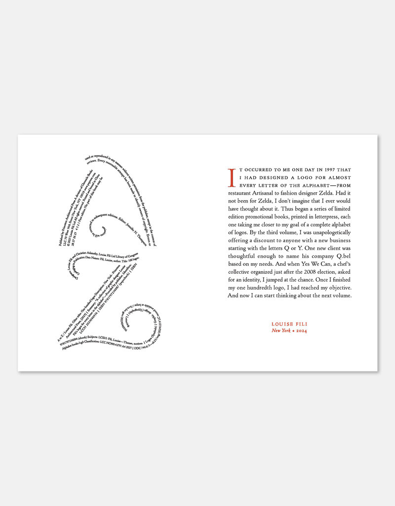 Louise Fili: 100 Logos A to Z