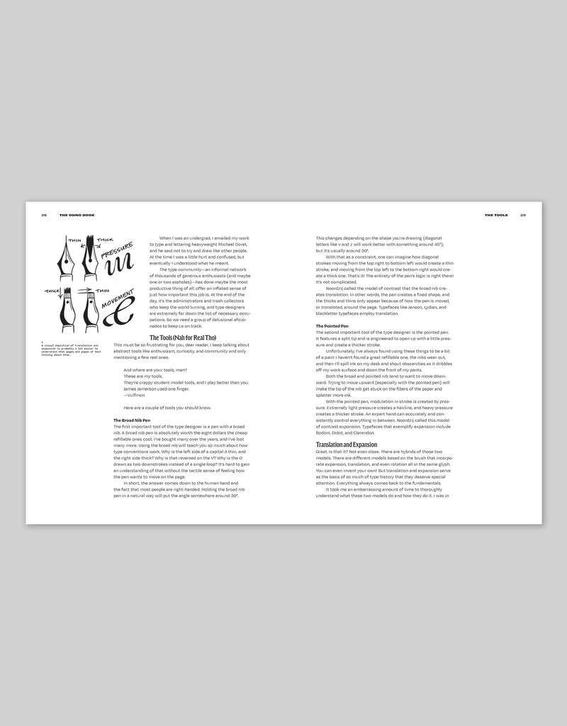 The Ohno Book: A Serious Guide to Irreverent Type Design