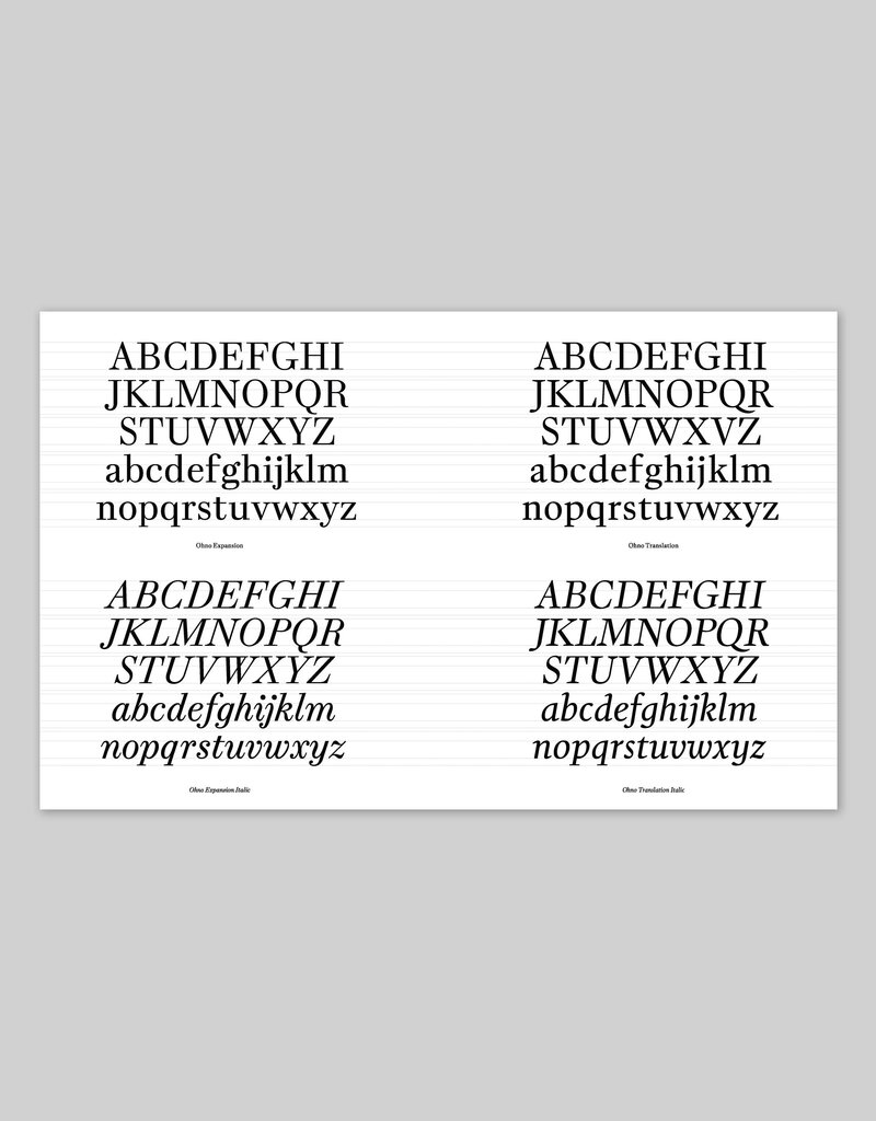 The Ohno Book: A Serious Guide to Irreverent Type Design