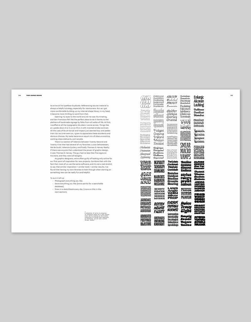 The Ohno Book: A Serious Guide to Irreverent Type Design