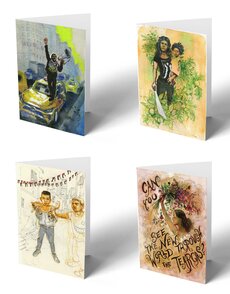 Can You See the New World Through the Teargas Notecards