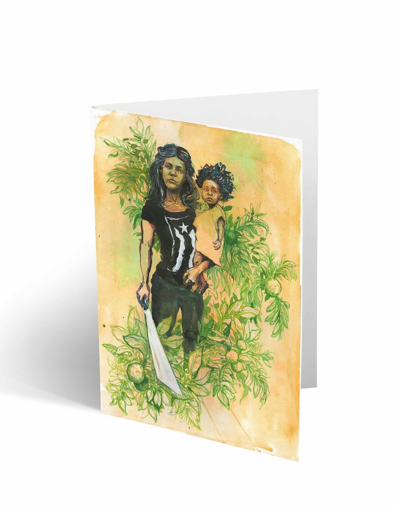 Can You See the New World Through the Teargas Notecards