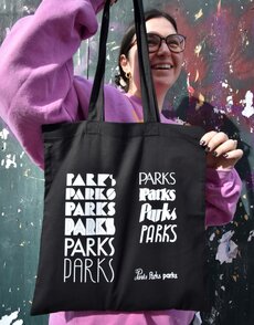 Waugh Parks Lettering Tote