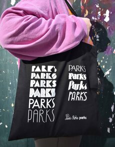 Waugh Parks Lettering Tote