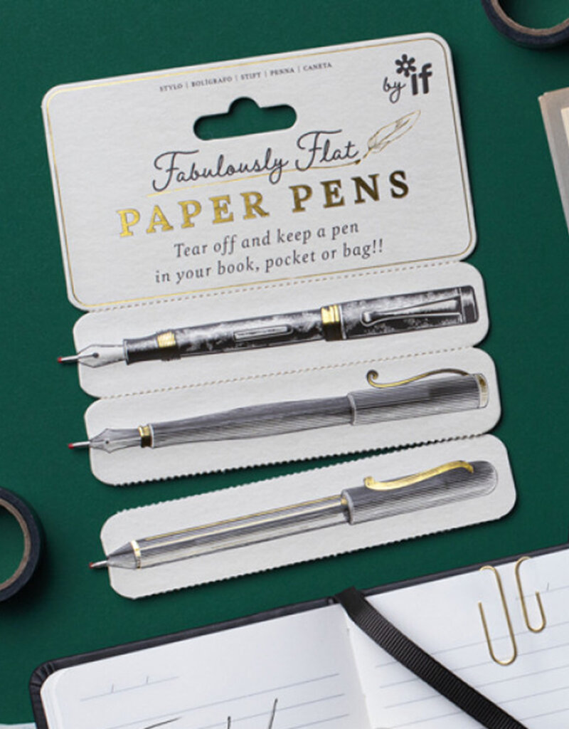 Fabulously Flat Paper Pens
