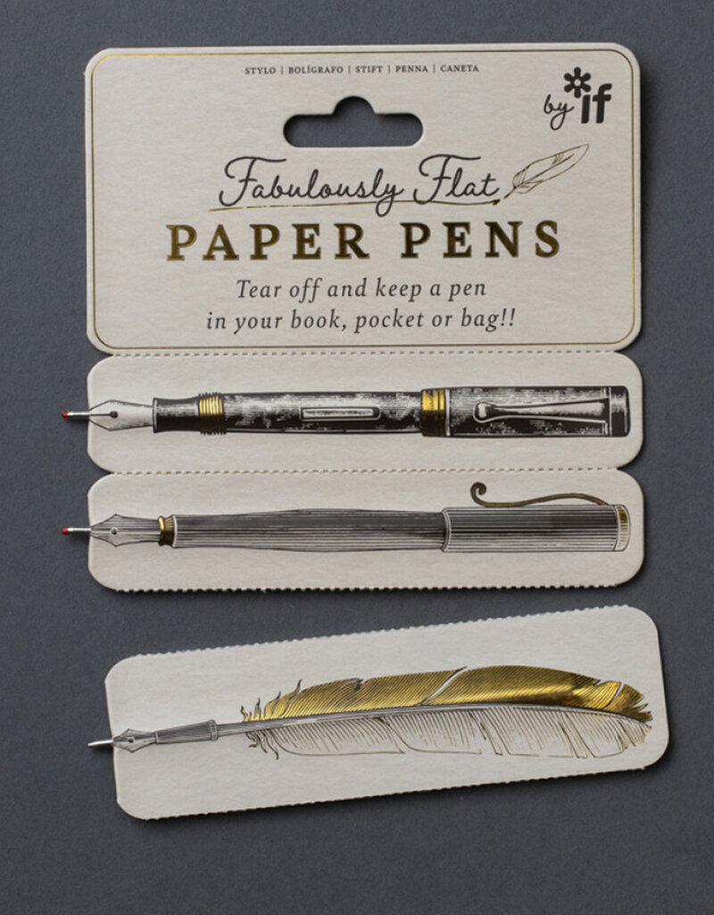 Fabulously Flat Paper Pens