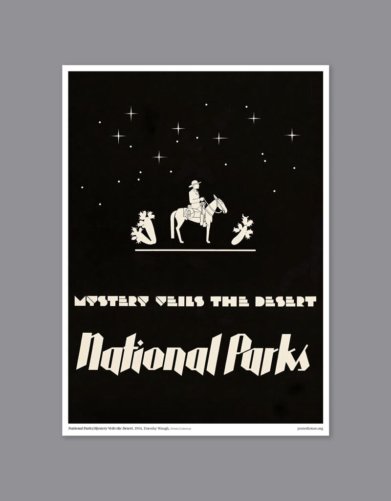 Mystery Veils the Desert Print