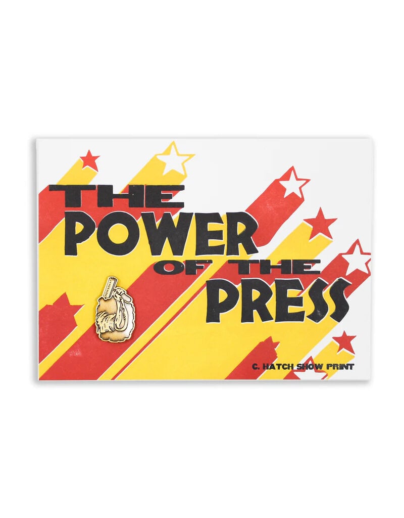 Power of the Press Brayer Pin