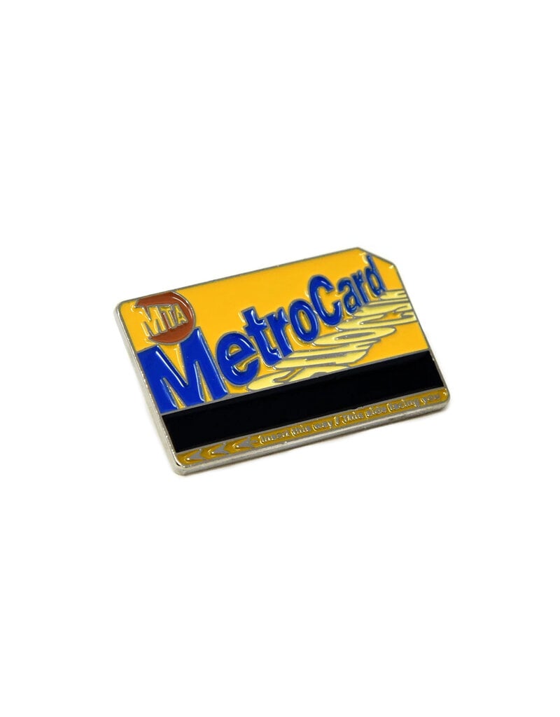 MetroCard Enamel Pin
