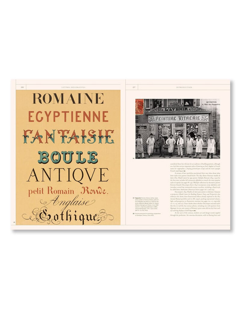 Lettres Décoratives: A Century of French Sign Painters' Alphabets