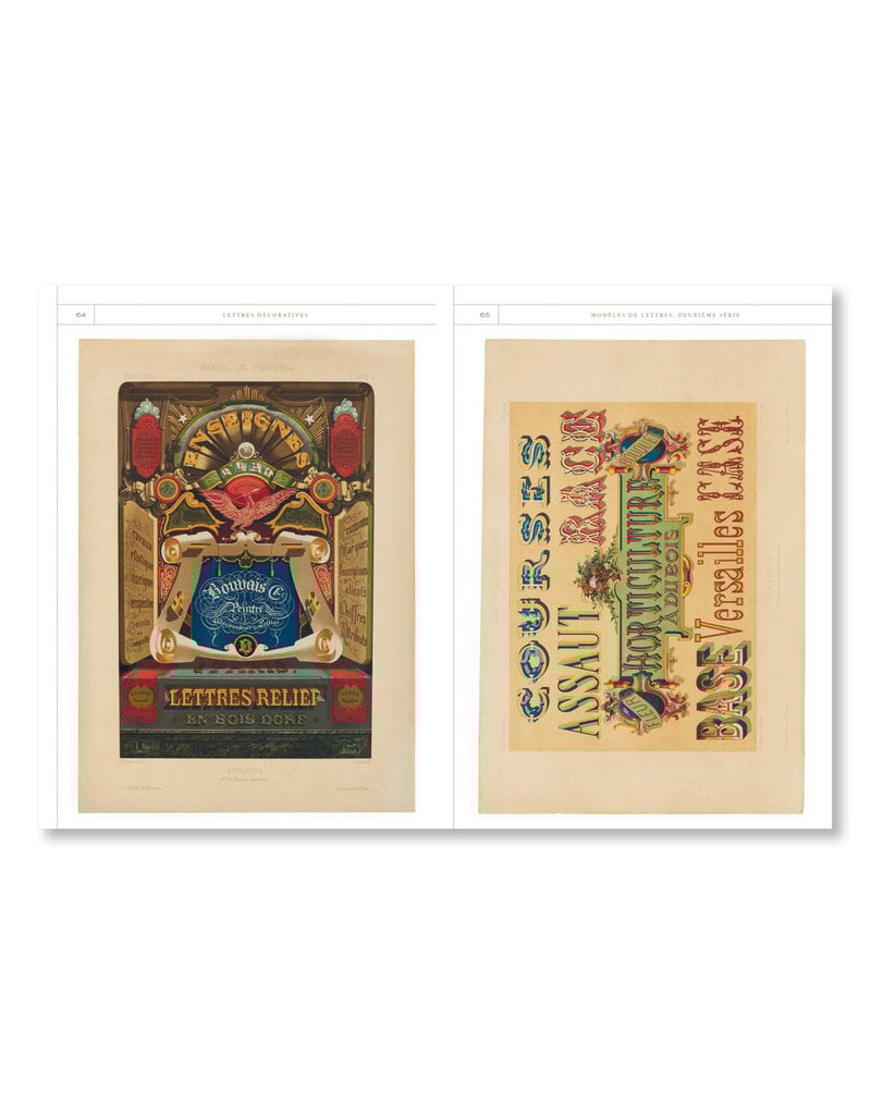 Lettres Décoratives: A Century of French Sign Painters' Alphabets