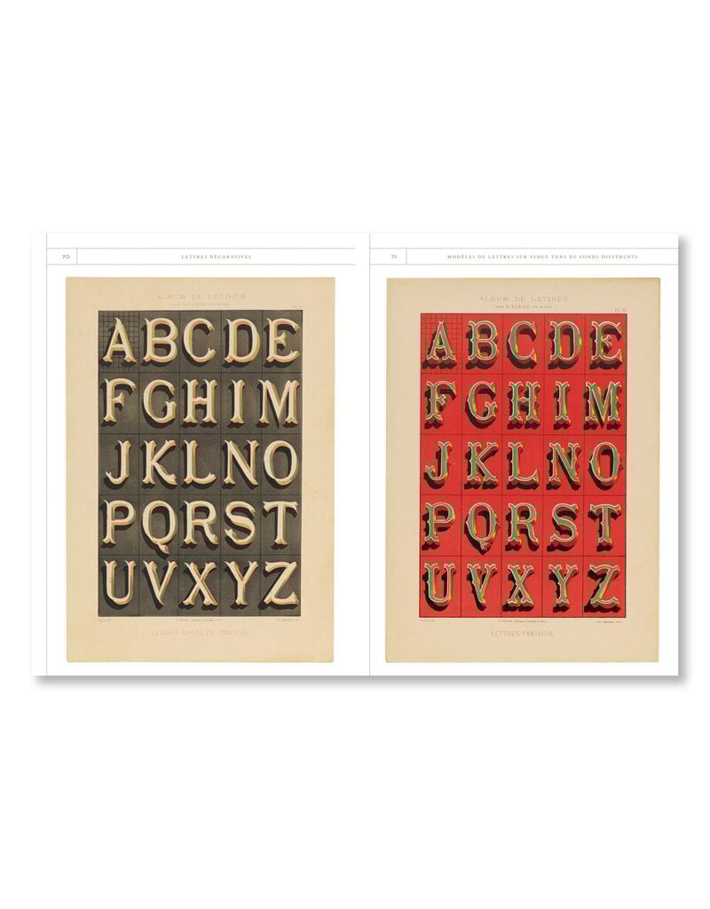 Lettres Décoratives: A Century of French Sign Painters' Alphabets