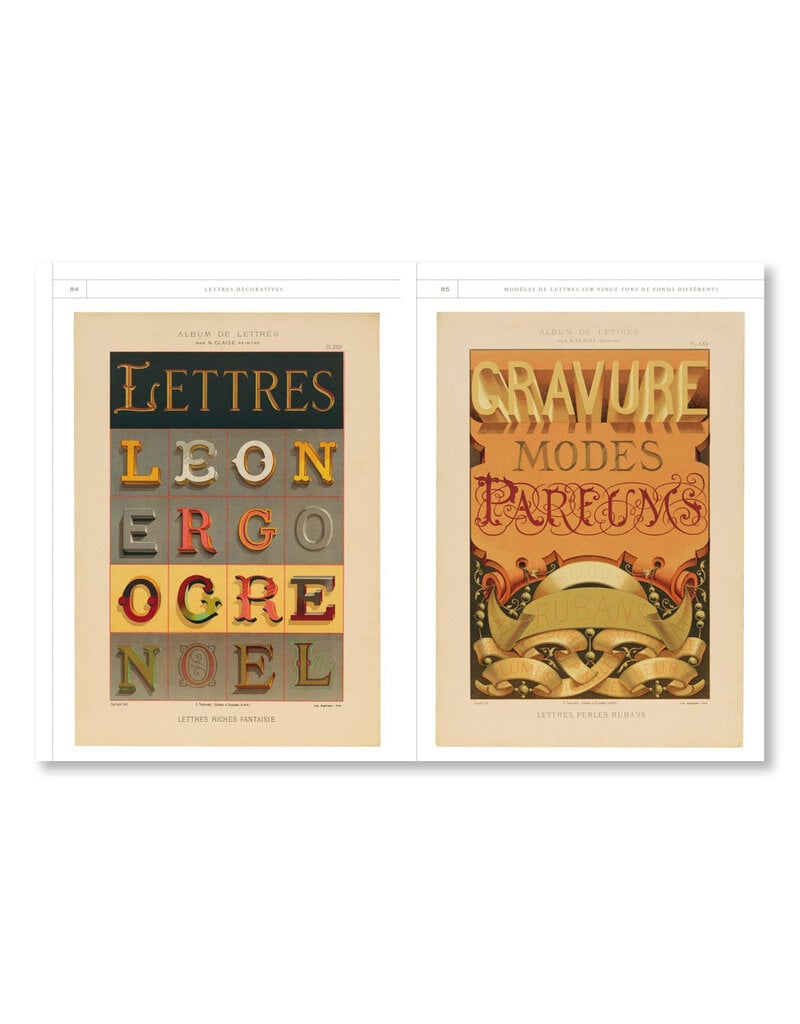 Lettres Décoratives: A Century of French Sign Painters' Alphabets