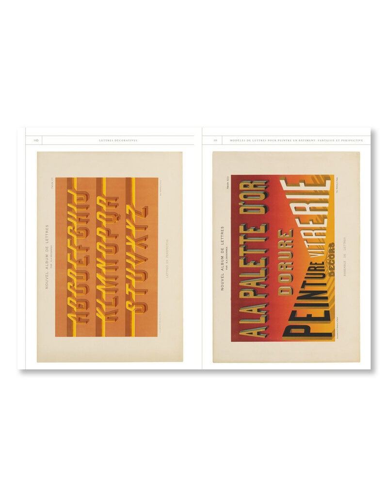 Lettres Décoratives: A Century of French Sign Painters' Alphabets