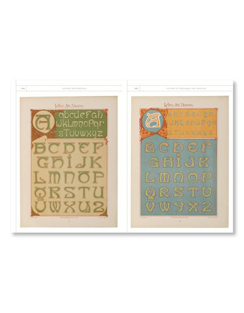 Lettres Décoratives: A Century of French Sign Painters' Alphabets