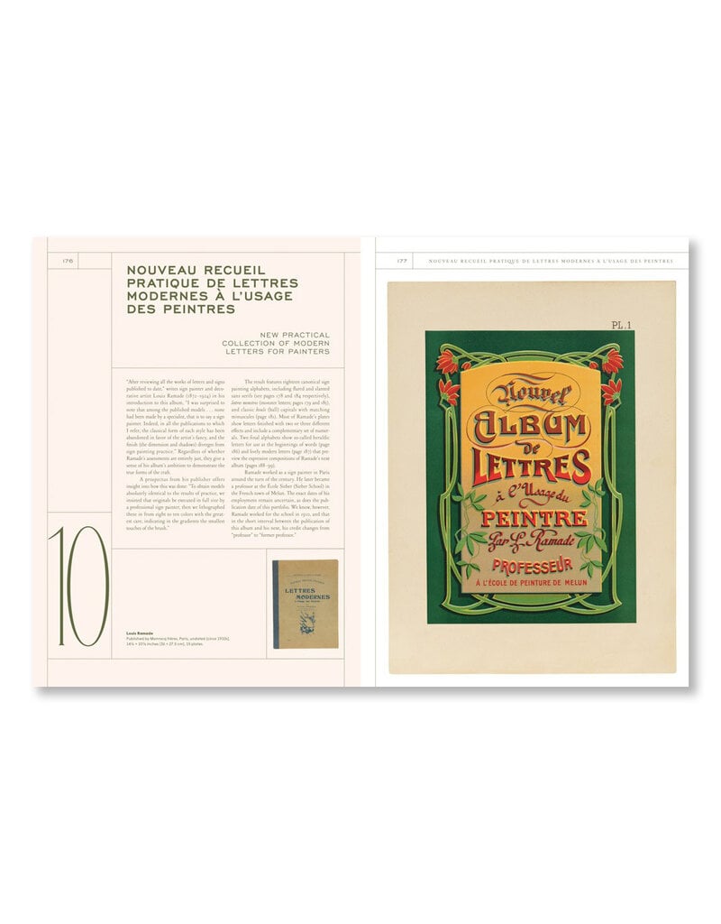 Lettres Décoratives: A Century of French Sign Painters' Alphabets