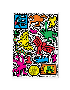 Keith Haring Pop Shop Tokyo Sticker Sheet