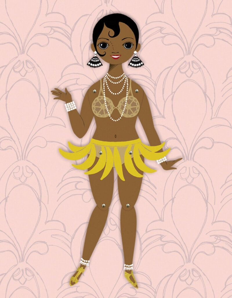 Josephine Baker Paper Doll