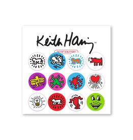 Keith Haring Button Pin Set
