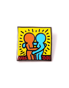 Keith Haring Friends Pin