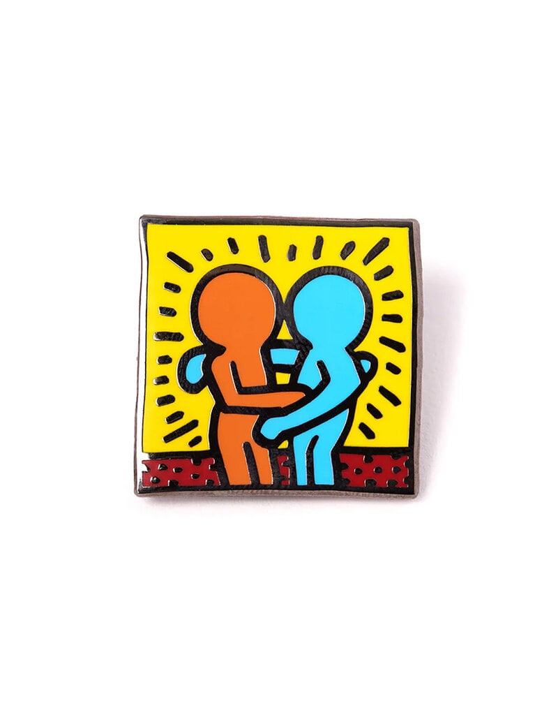 Keith Haring Friends Pin