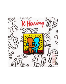 Keith Haring Friends Pin