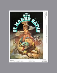 Love & Fury Exhibition Poster