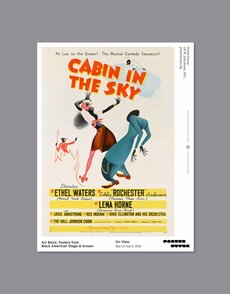 Act Black Exhibition Poster