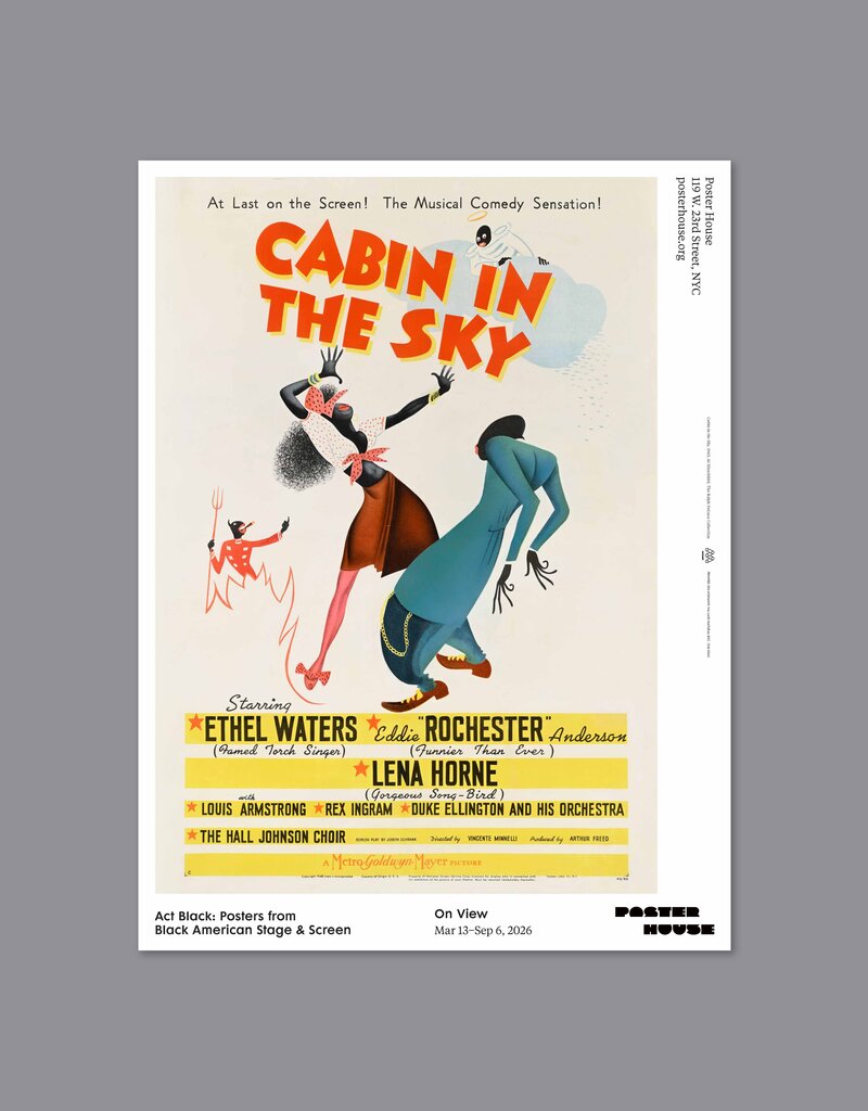 Act Black Exhibition Poster