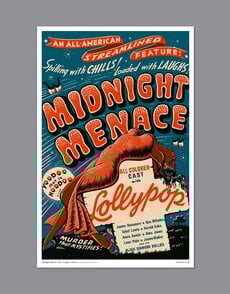 Midnight Menace Print