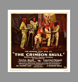 The Crimson Skull Print