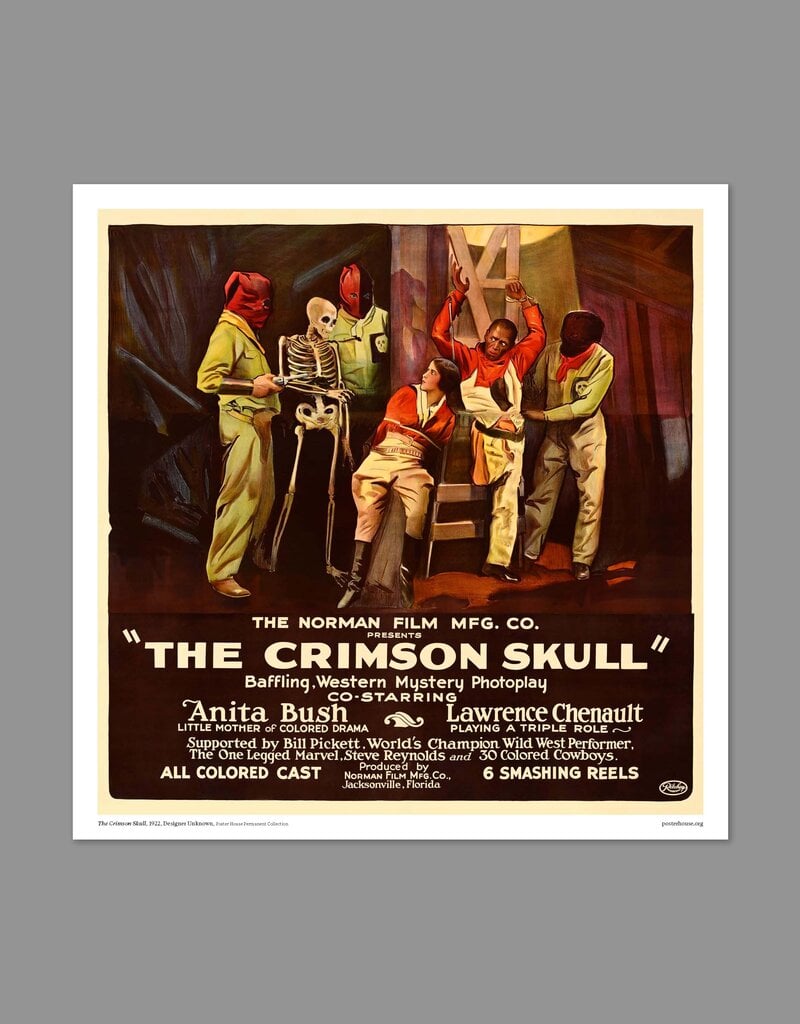The Crimson Skull Print