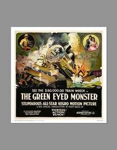 The Green Eyed Monster Print
