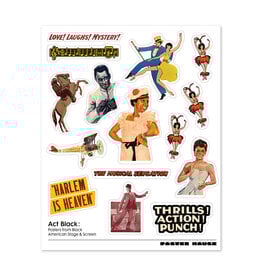 Act Black Sticker Sheet
