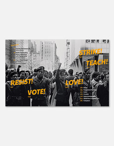 Strikethrough: Typographic Messages of Protest