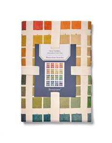 Watercolor Swatches Tea Towel