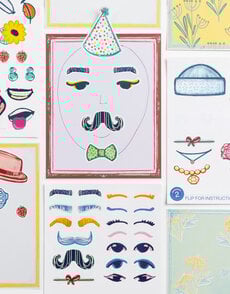 Faces Sticker Activity Pack