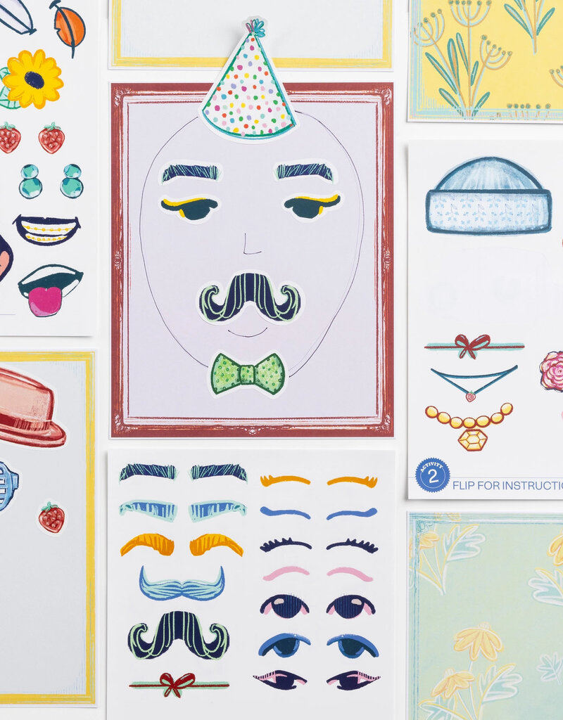 Faces Sticker Activity Pack