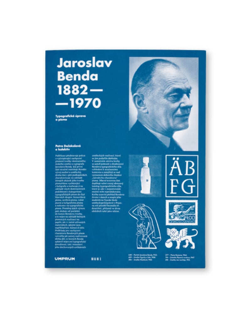 Jaroslav Benda 1882–1970: Typographic Designs and Letterforms