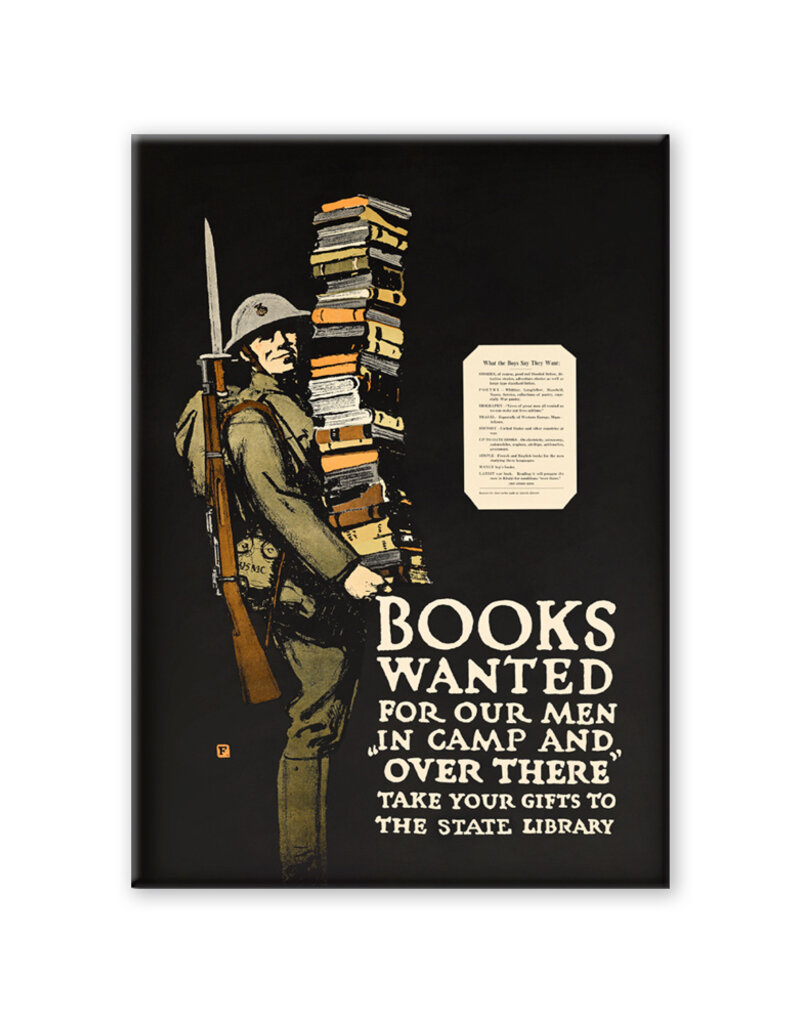 Books Wanted Magnet
