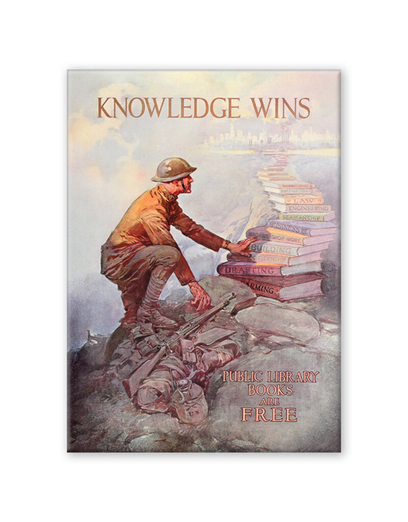 Knowledge Wins Magnet