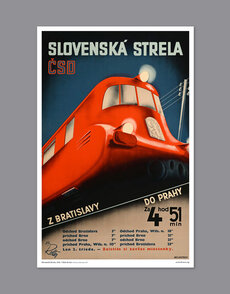 Slovenská Strela Print