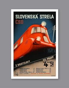 Czechoslovak Travel Postcard Pack