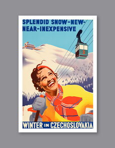 Czechoslovak Travel Postcard Pack