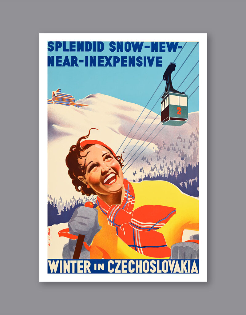 Czechoslovak Travel Postcard Pack