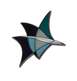 First Step Into Space Pin