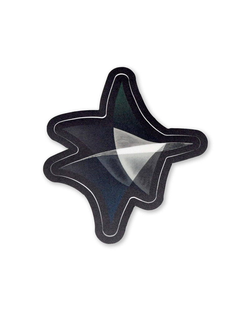 First Step Into Space Sticker