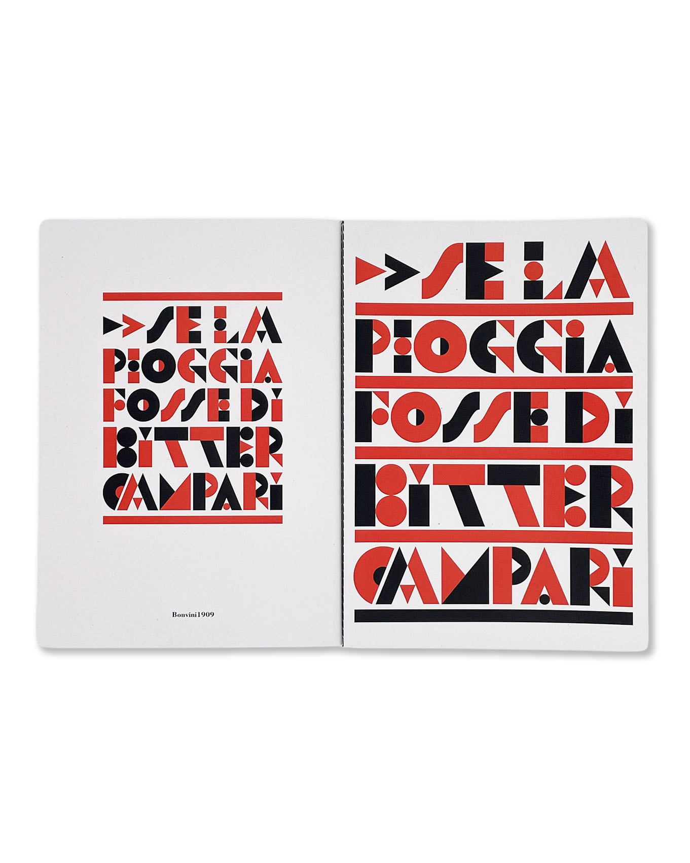 Campari Notebook - Poster House Shop