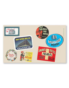 Hotel Retro: 330 Travel Ephemera Stickers